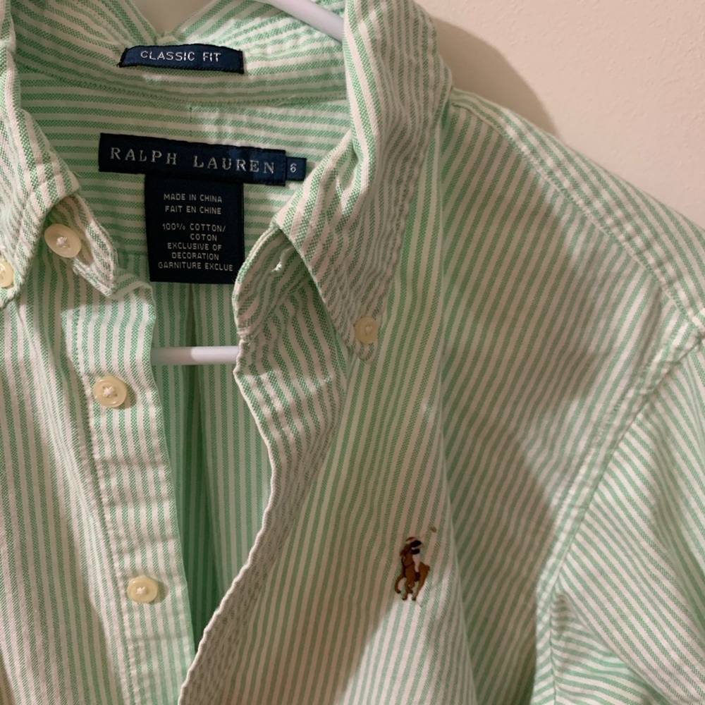 Ralph Lauren women’s button down shirt